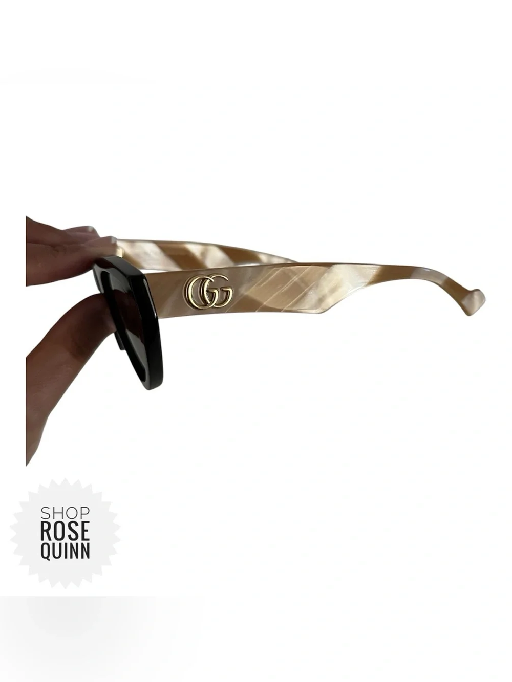 GUCCI | GG1333S Black With Light Brown/Blue (004) Sunglasses
